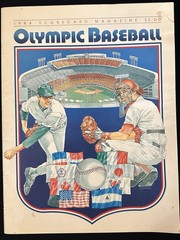 1984 MARK MCGWIRE OLYMPIC BASEBALL SCORECARD MAGAZINE UNSIGNED TEAM PHOTO