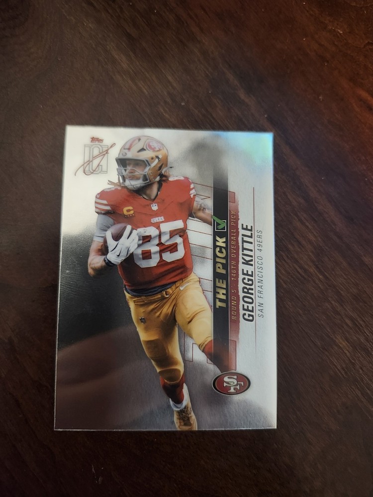 2026 Topps Signature George Kittle TP-28 The Pick Chrome- 49ers
