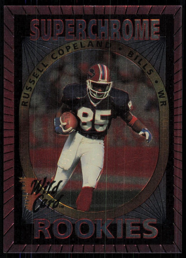 1993 Wild Card Superchrome Rookies Russell Copeland #6