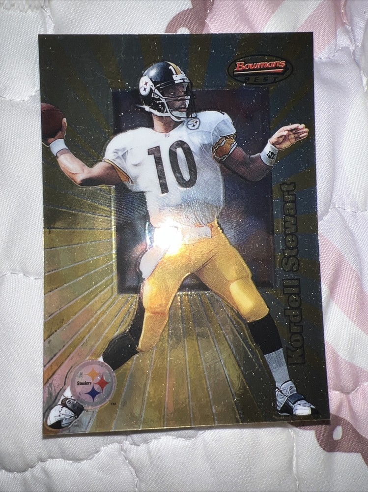 1998 Bowman&rsquo;s Best – Refractor #23 Kordell Stewart /400