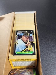 1987 DONRUSS BASEBALL COMPLETE SET # 1 – 660 – BONDS, BO, BROWN, MADDUX RC