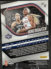 Kiki Iriafen RC SILVER PRIZM 2025 Prizm WNBA Rookie #72