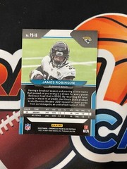 2020 Panini Chronicles Prizm Black Football James Robinson Rookie Base PB-16 RC