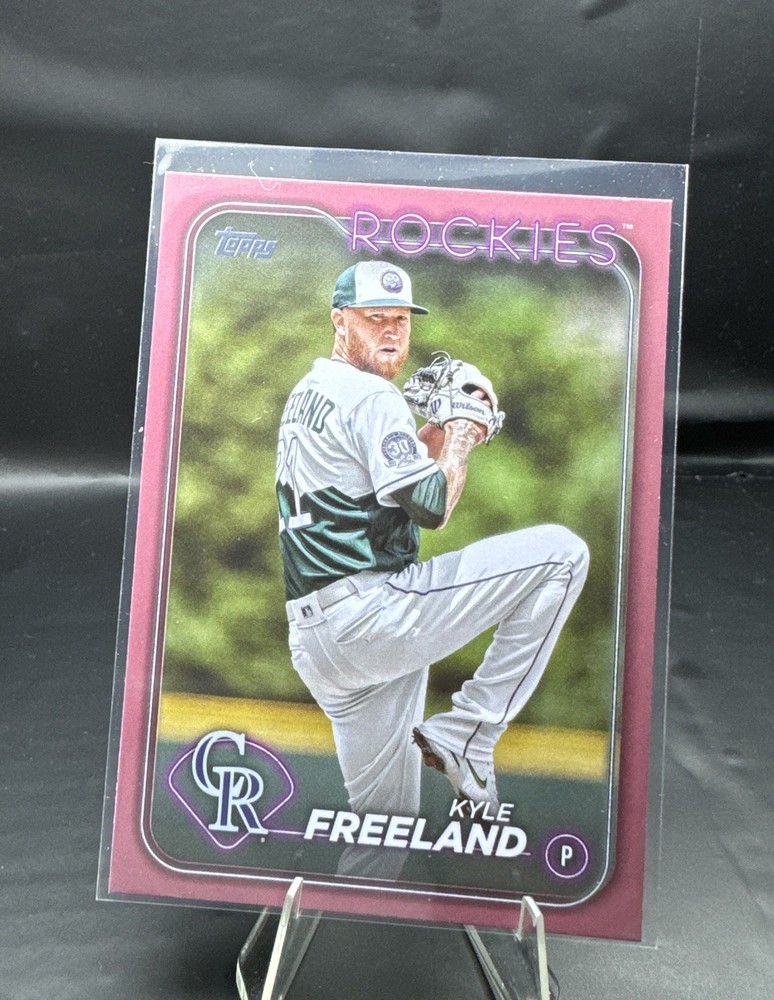 Kyle Freeland 2024 Topps Series 1 #198 Pink /50