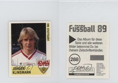 1988-89 Panini Fussball 89 Album Stickers Jurgen Klinsmann #288 04ae