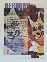 1994-95 Ultra Rebound Kings #7 Shaquille O&rsquo;Neal ~ Orlando Magic