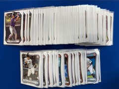 2026 Bowman Paper Complete Set Each Prospect, Rookie, Vet #BP1-BP-150 and #1-100