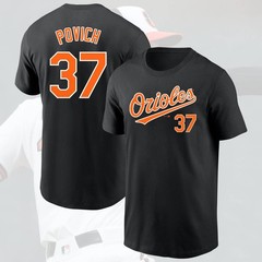 HOT !! Cade Povich #37 Baltimore Orioles 2026 Player Name & Number For Fans