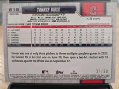 TANNER BIBEE 2026 TOPPS SERIES 2 #618 GOLD HOLO FOIL /50 🌟