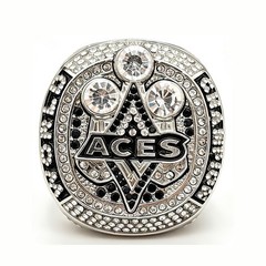 2025 Las Vegas Aces WNBA Championship Ring WILSON Size11