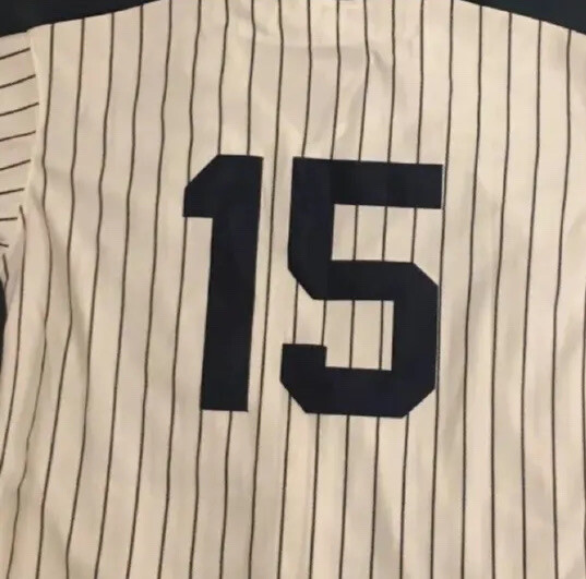 Thurman Munson NY Yankees jersey, NWT, Mens Large, 50th Anniversary Comm. Patch.