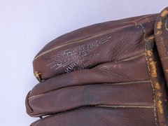 Vintage 1940s Spalding 108 Professional Model Baseball Glove Made In USA