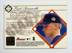 2001 Bowman #FGR-CA Craig Anderson All Star Futures Game Relic AR70