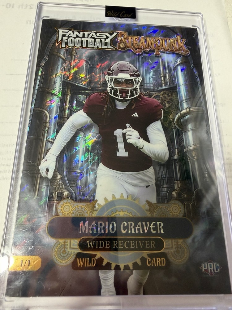 2026 Wild Card Steampunk Mammoth Mario Craver 1/1