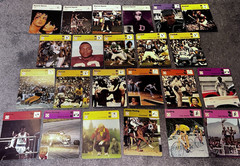 550 1970&rsquo;s Sportscaster Cards No Dupes Stars Football Baseball Racing Golf VgEx