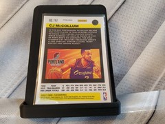 2020 Panini Prizm Flux Basketball Red Pulsar Parallel CJ McCollum #147 Portland