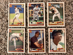 1991 Topps Desert Shield Baltimore Orioles Almost Complete Set – 30/32 Cards