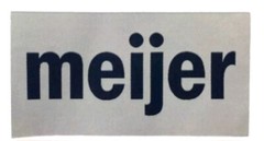 Detroit Tigers Meijer Ad Advertising Jersey Patch – White