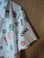 NEW Limited Edition 2026 MINNESOTA LYNX PRIDE NIGHT SGA Button Up Shirt XL LGBTQ
