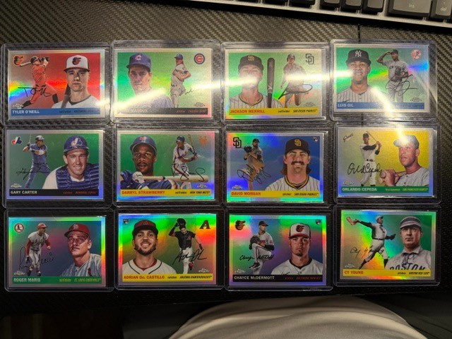 2025 topps chrome platinum anniversary Pick Your Card Refractor