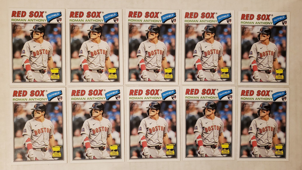 2026 Topps Heritage – (10)-COUNT BASE & ROOKIE PLAYER LOTS -#s 201-400 -U Pick