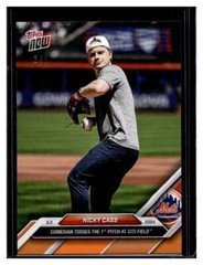 2024 Topps Now #150 Nicky Cass Orange Parallel #d /5