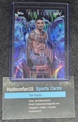 Max Holloway 2026 Topps Midnight UFC Night Watch #PC-1 Dusk 66/75 Lightweight