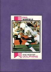 1973 Topps #511 Paul Warfield EX/NM Dolphins ID:79208