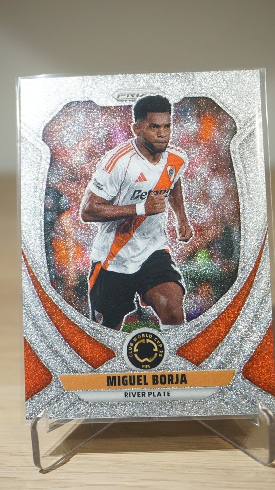 2025 Panini Prizm FIFA Club World Cup #178 Miguel Borja Silver Glitter Prizm