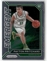 Payton Pritchard 2020-21 Panini Prizm Emergent Boston Celtics #18
