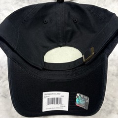 47 Brand Pittsburgh Steelers Clean Up Adjustable Strap Hat NFL OSFM Black White