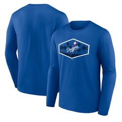Men&rsquo;s Royal Los Angeles Dodgers Scoreboard Long Sleeve T-Shirt