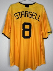 Nike Willie Stargell Pittsburgh Pirates City Connect Gold Jersey Men&rsquo;s X-Large