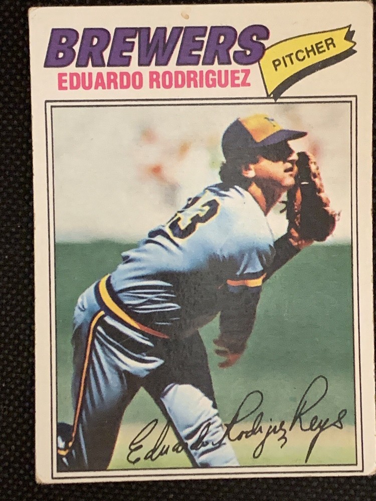 Eduardo Rodriguez 1977 Topps #361