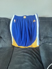 Adidas Golden State Warriors NBA Basketball Swingman Shorts Royal Blue