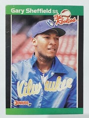 1989 Donruss Rookies #1 Gary Sheffield ~ Milwaukee Brewers