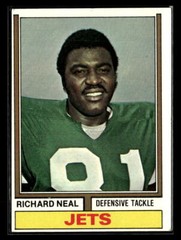 1974 Topps #468 Richard Neal EX/EX+