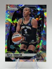 ❄️ 2024 WNBA Panini Prizm – Kayla Thornton #90 Ice Prizm – New York Liberty