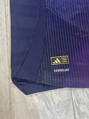 Adidas LA Galaxy Authentic Jersey Mens 2XL Quarter Note Away HEAT.RDY MLS NWT