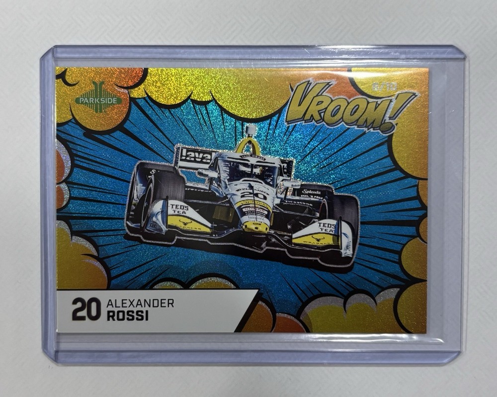 2026 Parkside Indycar Alexander Rossi VROOM Gold /10