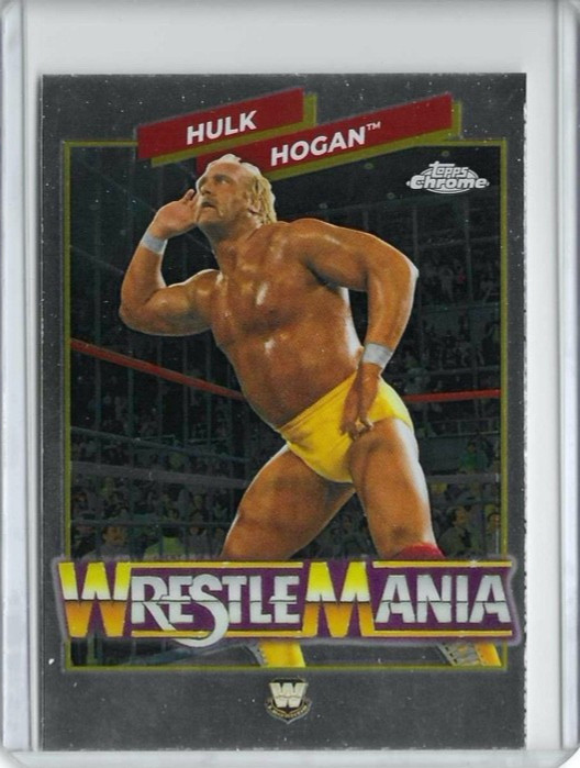 2026 Topps Chrome WWE – Wrestlemania Recall Hulk Hogan #WMR-15