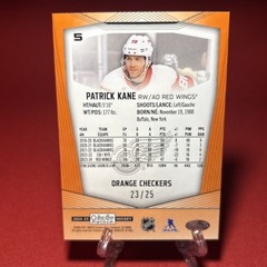2024-25 O-Pee-Chee Platinum ORANGE CHECKERS – PATRICK KANE #5 – /25 TA459