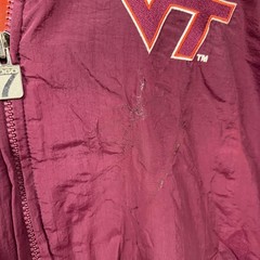 Vintage Virginia Tech Hokies Logo 7 Jacket Adult XL Puffer 90s Korea
