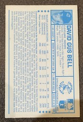 1974 Kelloggs Super Stars #10 Buddy Bell Cleveland Indians Cracks Baseball Card!