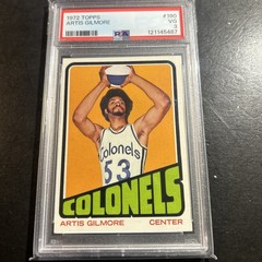 1972-73 Topps – Artis Gilmore #180 (RC) ABA Great Kentucky Colonels PSA 3