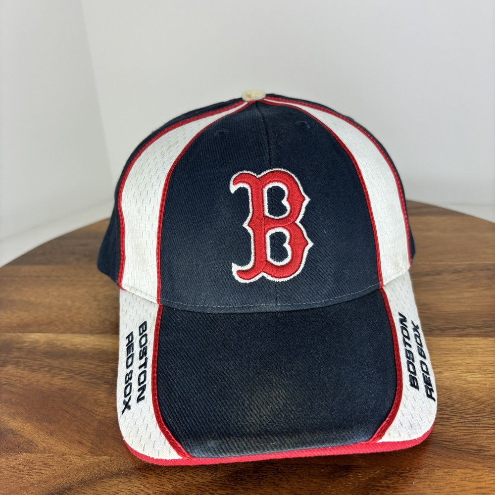 Boston Red Sox Blue and White MLB Twins Enterprise Hat Baseball Cap