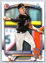 ANTONIO JIMENEZ METS RC 1st card 2025 BOWMAN DRAFT #BD-56