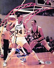 Mel Daniels Pacers Signed 8×10 Photo Autograph PSA/DNA AQ22606