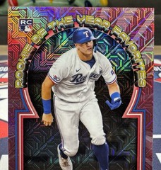 2023 Bowman Mega – #ROYF-9 Josh Jung (RC) Pink Mojo Refractor 190/199 – Rangers