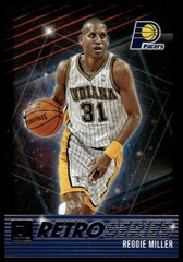 2018-19 Donruss #26 Reggie Miller Retro Series